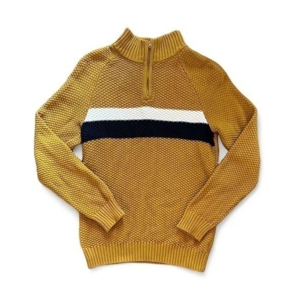 Janie and Jack Quarter-zip Sweater size 12